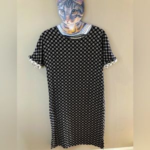 Ace & Jig black and white dress.